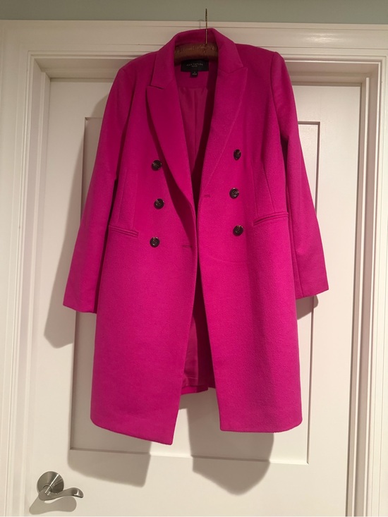 Ann Taylor Jackets & Blazers - Ann Taylor Wool Coat Hot Pink